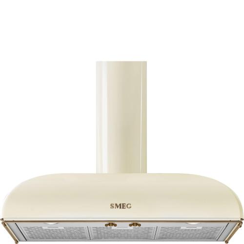 KS89POE | Smeg KS89POE cooker hood Wall-mounted Cream 820 m³/h A | Smeg |  Cooker hoods | Kasastore