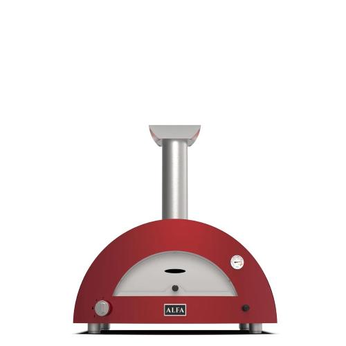 Pizzaofen ALFA Forni MODERNO 2 Pizze FXMD-2P-LROA Antique Red - Wood