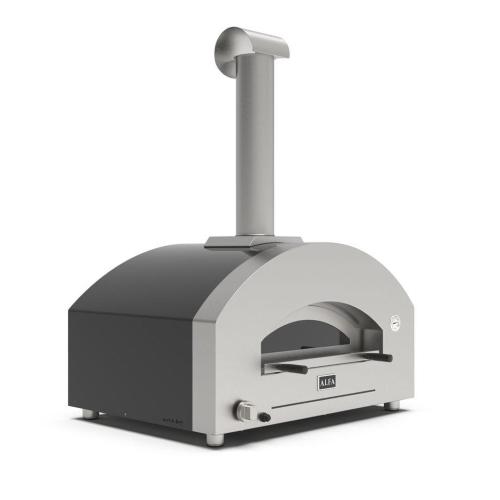 Pizza Oven ALFA Forni FUTURO 4 Pizze FXFT-4P-GSB Silver Black - Hybrid