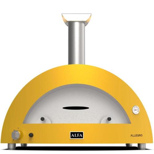 Pizza Oven ALFA Forni MODERNO 5 Pizze FXMD-5P-LGIA Fire Yellow - Wood